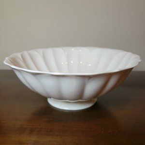 Vintage Lenox Scalloped Footed Bone China Large 10" Serving Bowl